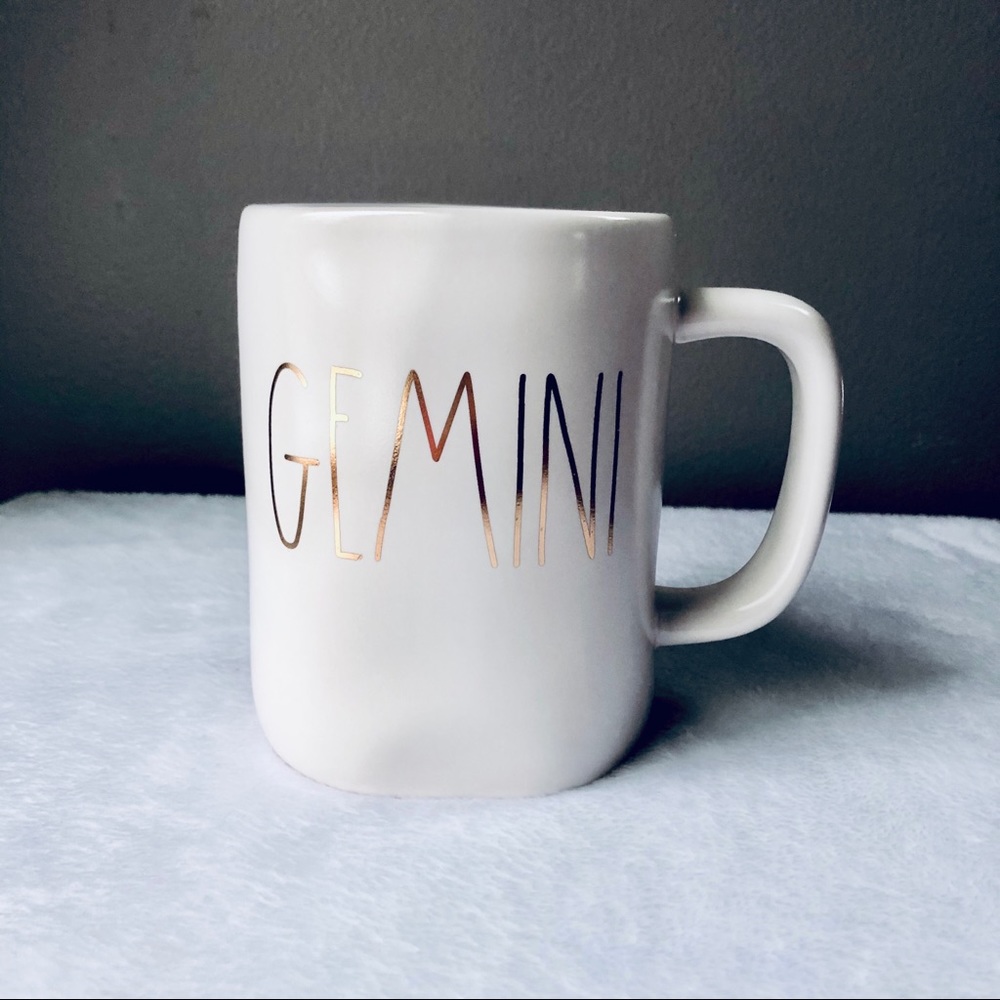 NEW!!  Rae Dunn Gemini zodiac mug
